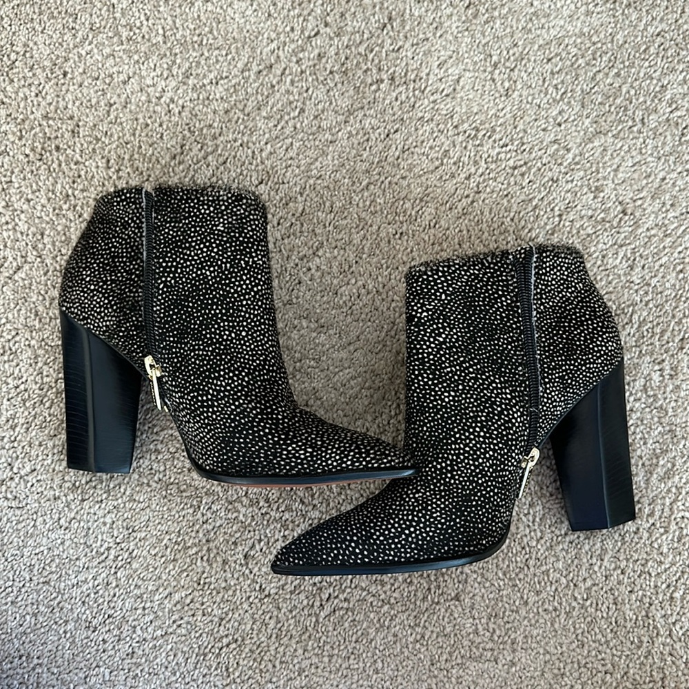 Anthropologie Carrano pony hair boots
